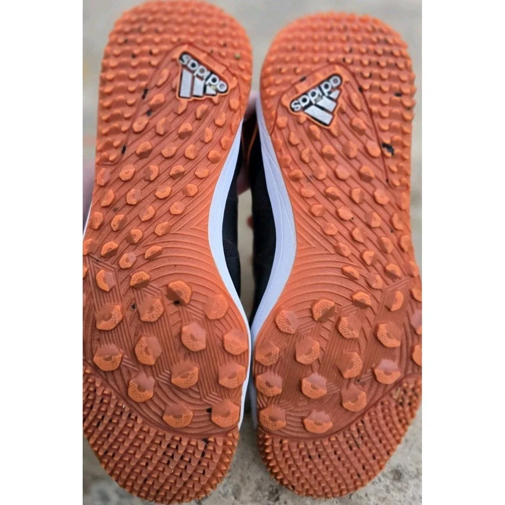 Adidas Men's Size 10 Black Orange White Mens Running Shoes Model G27686 Athetic